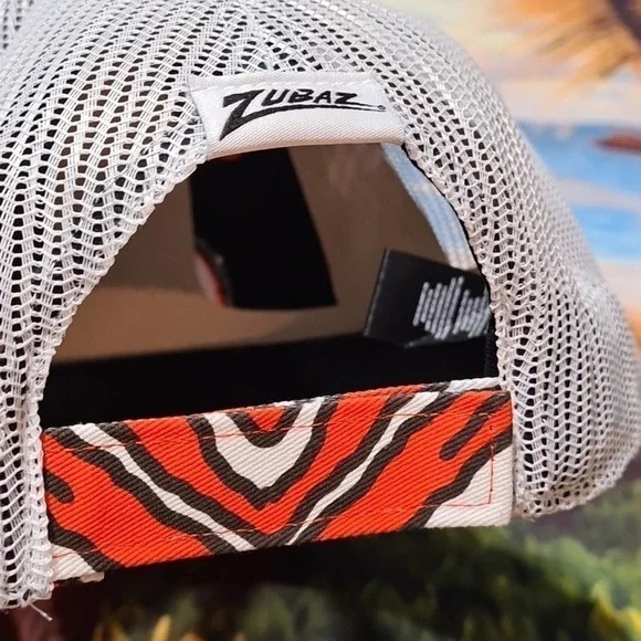 Cleveland‎ Browns Trucker Hat Cap Zubaz 47 Brand NWT - Picture 7 of 8
